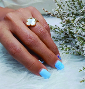 انگشتر - انگشتر سنگ دار